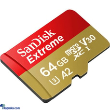 Memory Card 64GB With Adaptor SLOT Sandisk Taiwan Technology  Online for none