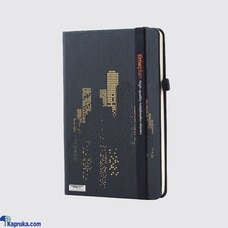 TIMEPLAN A5 BLACK NOTEBOOK - SATIN SOFT TOUCH FINISHED PRINTED C  Online for none