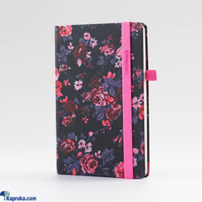 TIMEPLAN A5 FLORAL NOTEBOOK - SATIN SOFT TOUCH FINISHED PRINTED  Online for none