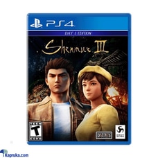 PS4 Game Shenmue III Day 1 Edition Buy Online Electronics and Appliances Online for specialGifts