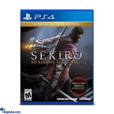 PS4 Game Sekiro Shadows Die Twice Game of the Year Edition Buy Online Electronics and Appliances Online for specialGifts
