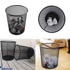 Carbon Steel Mesh Waste Bin  Online for none