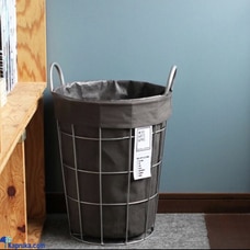 Laundry Basket With Steel Base  Online for none