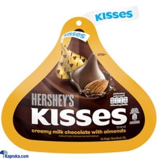 Hersheys Kisses Pouch Cream Milk Chocolate with Almonds 82g Buy Chocolates Online for specialGifts