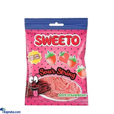 SWEETO Sour String Strawberry 80 G  Online for none