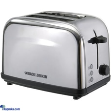 Black And Decker 2 Slice Cool Touch Toaster Silver Et222 B5  Online for none