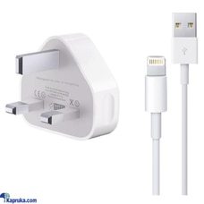 iPhone Wall Charger 5W UK 3PIN With USB Lightning Charging And Data Cable ORIGINAL MFI Certified Buy Nokia Online for ELECTRONICS