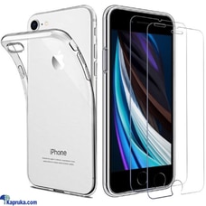 Iphone 7 Crystal Clear Back Cover With Free 9H High Quality Temp  Online for none