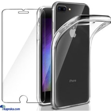 iPhone 8 Plus Crystal Clear Back Cover With Free 9H High Quality Tempered Glass Buy Online Electronics and Appliances Online for specialGifts