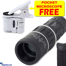 Monocular Telescope with FREE Pocket Microscope Buy Online Electronics and Appliances Online for specialGifts