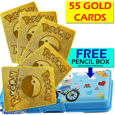 Pokemon Gold Cards 55pcs Pack  Online for none