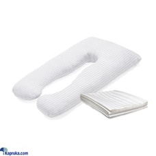 Ninda White Pregnancy Pillow with Cover Buy Ninda Sleep Shop Online for MOTHER AND BABY