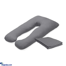 Ninda Grey Pregnancy Pillow with Cover  Buy Ninda Sleep Shop Online for MOTHER AND BABY