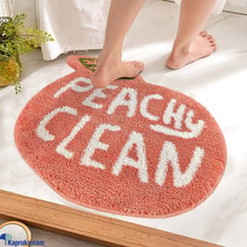 Peach Shape Bath Mat Buy Household Gift Items Online for specialGifts