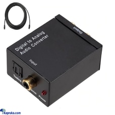 Digital to Analogue Audio Converter with Optical Cable Buy  Online for ELECTRONICS