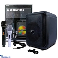 Brodu  karaoke Bluetooth Speaker with 2 Microphones Buy Dmark International Pvt Ltd Online for ELECTRONICS