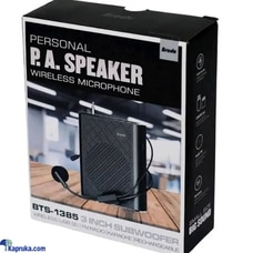 Portable Speaker with Wireless Microphone BTS1383 Buy Online Electronics and Appliances Online for specialGifts