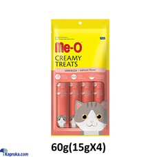 Me-o Cat Creamy Treats Salmon Flavour 60g Me O Cat Treat  Online for none