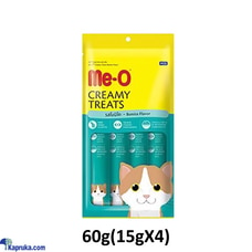 Me-o Cat Creamy Treats Bonito Flavour 60g Me O Cat Treat  Online for none