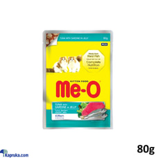 Me-o Kitten Cat Wet Food Tuna With Sardine In Jelly Pouch 80g Me  Online for none