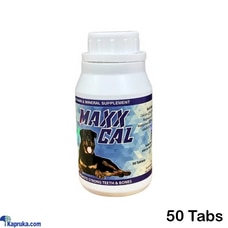 Greenvet Maxx Cal 50 Tablets Promote Strong Teeth and Bones For Dogs Pets Buy Greenvet Online for specialGifts