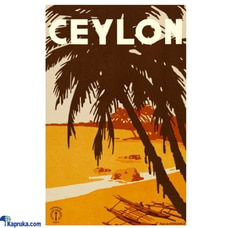 Baie de Beruwala Poster (1920s) | Vintage Travel Art of Beruwala Bay, Ceylon | Originally Designed from Charles Heidsieck & Company Menu Card Buy Household Gift Items Online for specialGifts