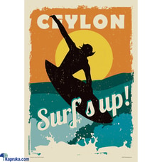 Surfs Up Poster By Mahen Chanmugam (2015) | Energetic Art Celebr  Online for none