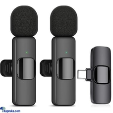 2Pcs K9 Wireless lavalier microphone private model T1 live broadcast microphone with noise reduction Buy Online Electronics and Appliances Online for specialGifts