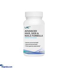 LAC Advanced Hair Skin and Nails Formula Capsules 60s Buy Mypharma Online Pharmacy Online for Pharmacy
