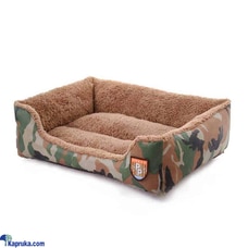 Camo Dog Cat Bed Bolster Pet Bed  Online for none