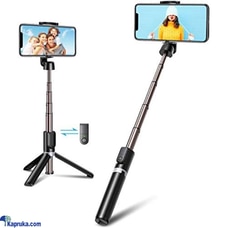 R1 L Bluetooth Selfie Stick With Tripod Stand And Bluetooth Remo  Online for none