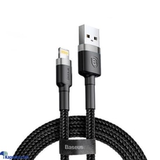 Baseus USB to Lightning 1m Cafule Nylon Braided Cable Buy baseus colombo Online for ELECTRONICS