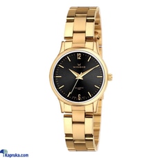 WINSOR GOLD CHAIN BLACK DIAL LADIES WATCH 1099  Online for none