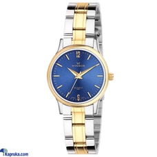 WINSOR TWO TONE GOLD AND SILVER CHAIN BLUE DIAL LADIES WATCH 1099  Online for none