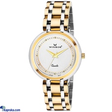 WINSOR PETAL 01 GOLD AND SILVER CHAIN WITH WHITE DIAL LADIES WAT  Online for none