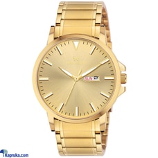 WINSOR 1154 GOLD GENTS WATCH WITH DAY AND DATE  Online for none