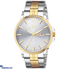 WINSOR 1154 TWO TONE GOLD AND SILVER GENTS WATCH WITH DAY AND DA  Online for none