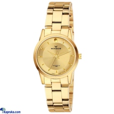 WINSOR 1227STL GOLD LADIES WATCH WITH GOLD DIAL  Online for none