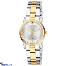 WINSOR 1227 TWO TONE GOLD AND SILVER WITH WHITE DIAL LADIES WATCH  Online for none