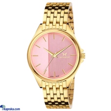 WINSOR 1218LSTL GOLD CHAIN PINK DIAL LADIES WATCH  Online for none