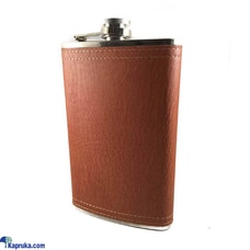 Hip Flask 10oz Brown Leather Buy Household Gift Items Online for specialGifts