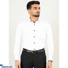 SIGNATURE MEN S FORMAL WHITE LONG SLEEVE SHIRT  Online for none