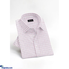 SIGNATURE MEN`S SLIM FIT FORMAL SHORT SLEEVE SHIRT  Online for none