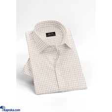 SIGNATURE MEN`S SLIM FIT FORMAL SHORT SLEEVE SHIRT  Online for none