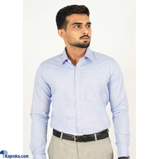 SIGNATURE Menn#226;n#8364;n#8482;s BLUE FORMAL LONG SLEEVE SHIRT  Online for none