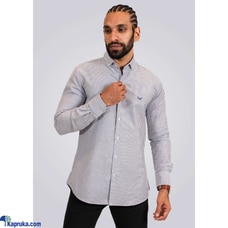 SIGNATURE CASUAL STRIPE LONG SLEEVE SHIRT  Online for none