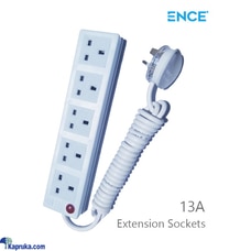 Ence Extension Sockets 13A 5way 1M  Online for none