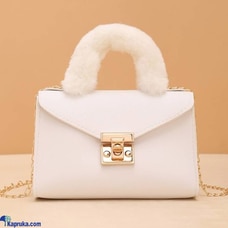 Luxury Velvet Charm Square Hand Bag  Online for none