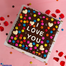 I Love You Cocoa Confection Brownie Pack at Kapruka Online