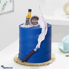 Dad`s Blue Whiskey Treat Tower Buy fathers day Online for specialGifts